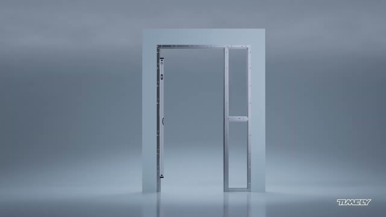 Guía de instalación oportuna del marco de la ventana lateral
