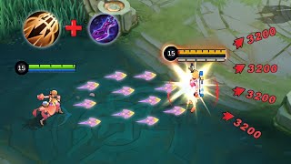 Angela 500% attack speed build be like: