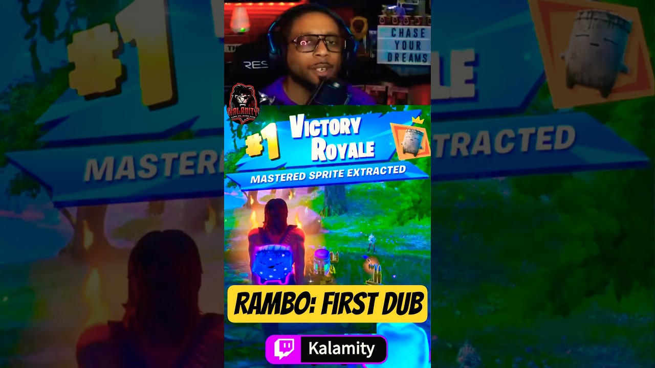 Rambo Action Movie Ending #fortniteclips #fortniteshorts #shorts