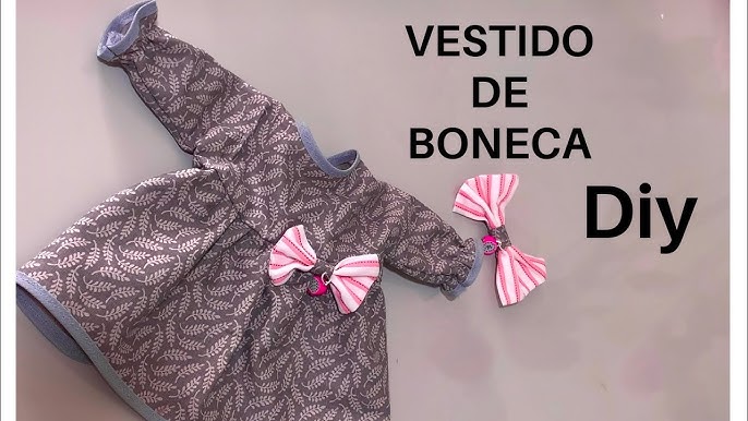 vestido boneca - Manas Arteiras