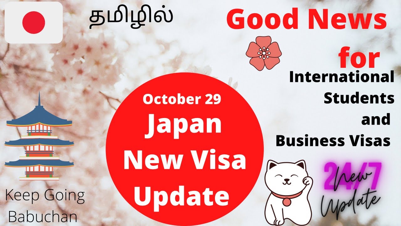 Japan New Visa Update for International Student and Business Visas