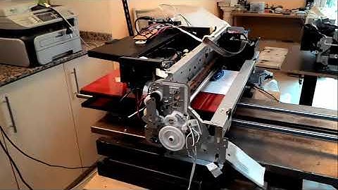 DIY DTG Epson 1430w con Control Arduino