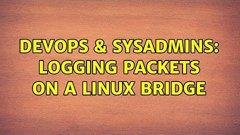 DevOps & SysAdmins: logging packets on a linux bridge