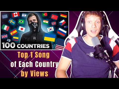 TOP 1 SONG from EACH COUNTRY! | First Time REACTION