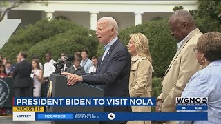 President Joe Biden, First Lady Jill Biden to visit New Orleans