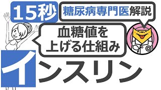 【15秒】血糖値を上げる仕組みは？#Shorts