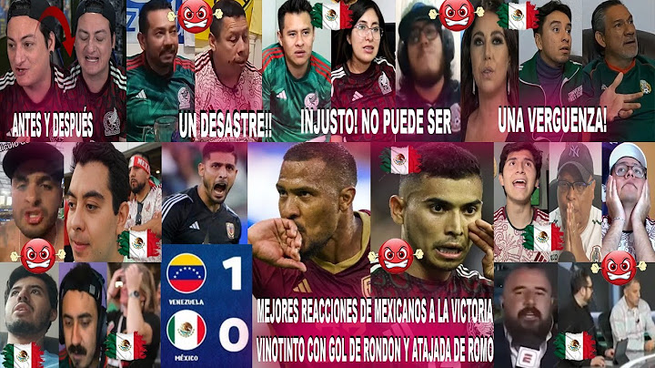 MEJORES REACCIONES DE MEXICANOS AL VENEZULA 1-0 MÉXICO CON GOL DE RONDÓN Y PENAL ATAJADO DE ROMO