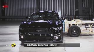 Ford Mustang краш тест в 4к