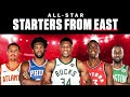 2020 All Star Game At Chicago EAST Starters And Captain Announcement 