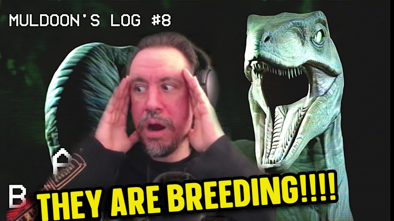 *Они размножаются!!!!* «Парк Юрского периода: Найденные кадры» — Дневник Малдуна №8 (аналоговый V...