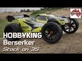 Hobby King Berserker first run on 3S