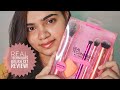 Real Techniques Daily Essentials Makeup Brush Set Review!