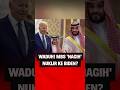Waduh! MBS 'Nagih' Nuklir ke Biden?