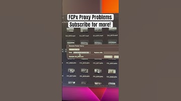Final Cut Pro X Proxies issues SOLVED