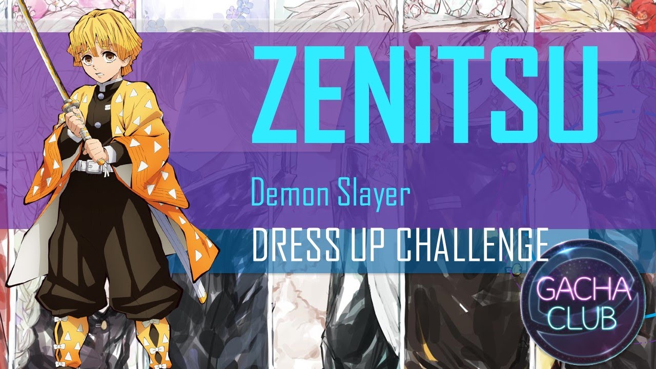 how to make zenitsu from demon slayer in gacha online 