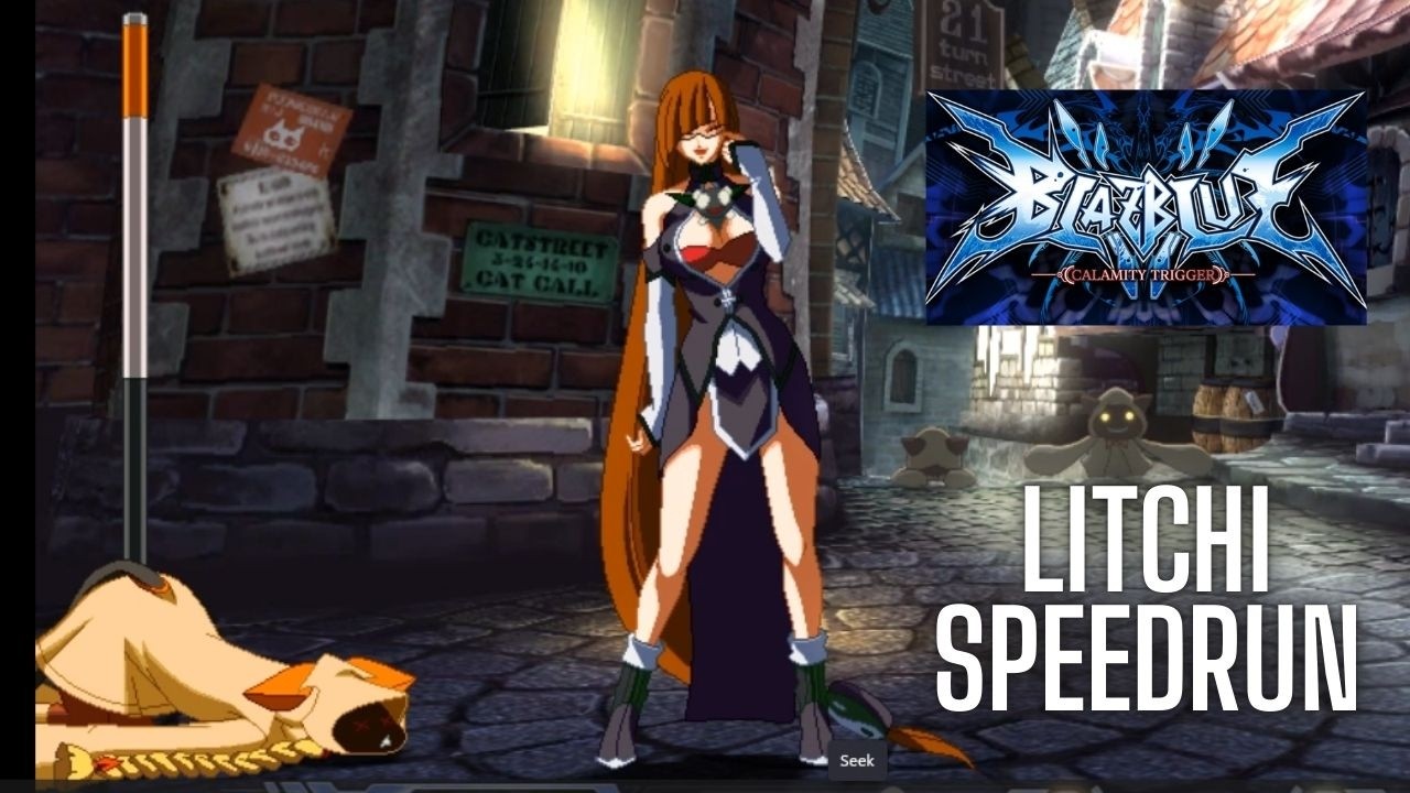 Blaz Blue Calamity Trigger Litchi Speedrun - Any%