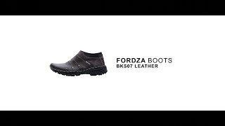 Sepatu Boots Kulit Paling Laku Fordza Giovane - Bks07