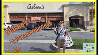 GELSON'S LA CAÑADA FLINTRIDGE CA Los Angeles Chain Gourmet Supermarket inside Plaza De La Cañada