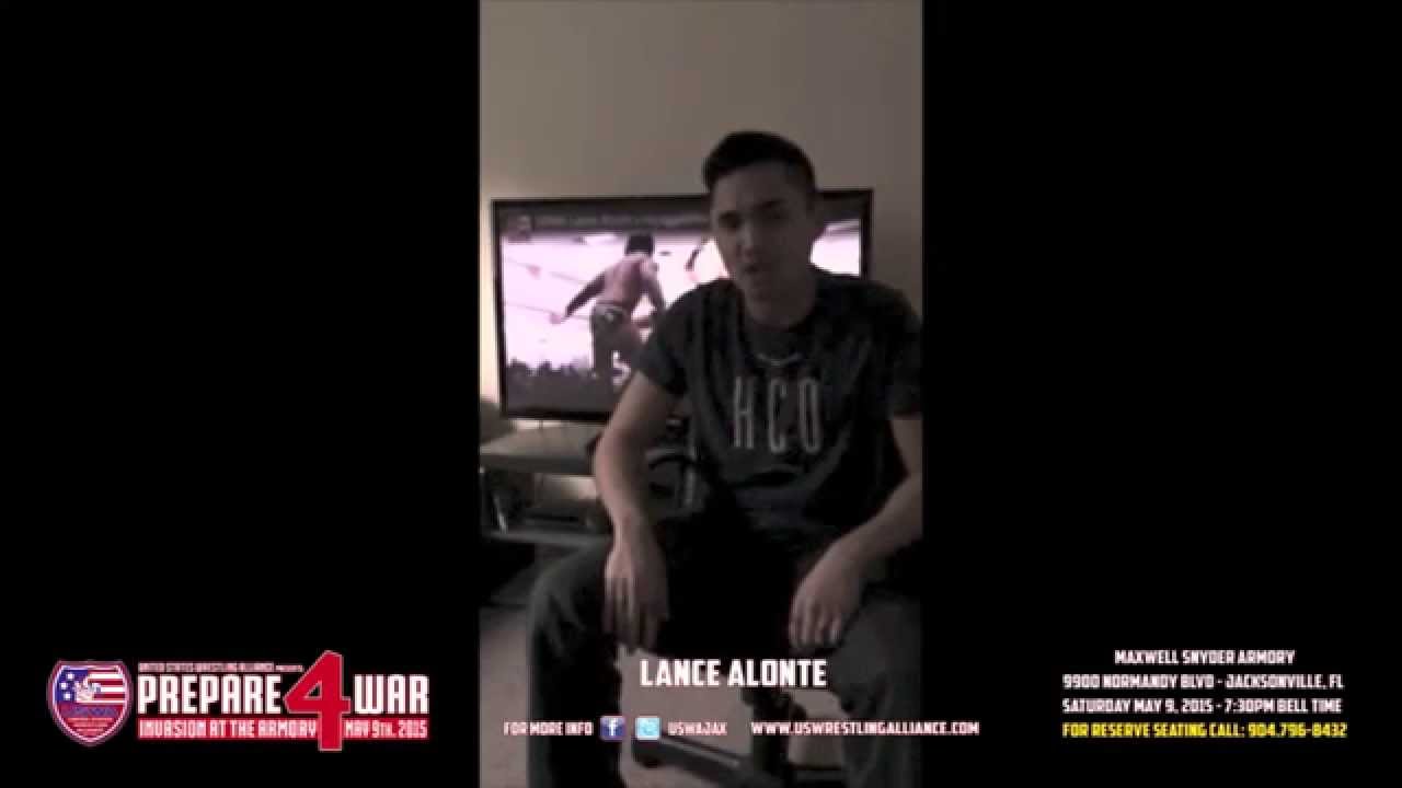 USWA: Lance Alonte "You're the fluke!" - Prepare for War! May 9, 2015