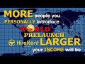 World pre launch hirerent global network mlm