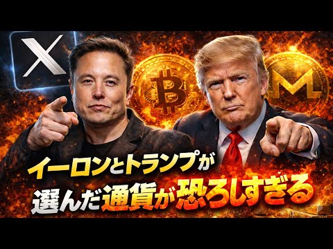【警告】イーロンとトランプが選んだX決済通貨、知らないと危険