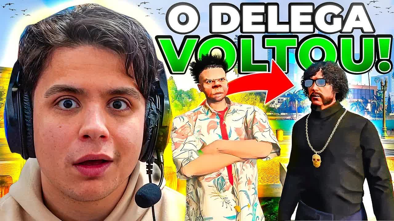 AJUDEI o DELEGA NUMA TRETA COM a GROTA no GTA RP! (Paulinho O LOKO)
