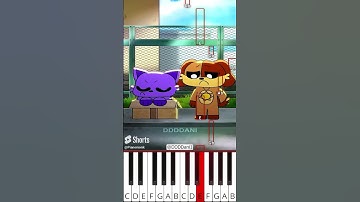 Catnap & Dogday’s Past (@DDDDani1) POPPY PLAYTIME CHAPTER 3 - Octave Piano Tutorial