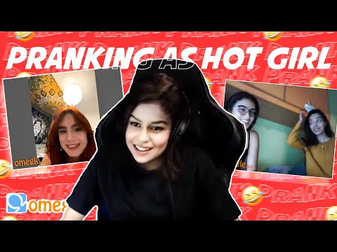 PRANKING AS HOT GIRL ON OMEGLE😂