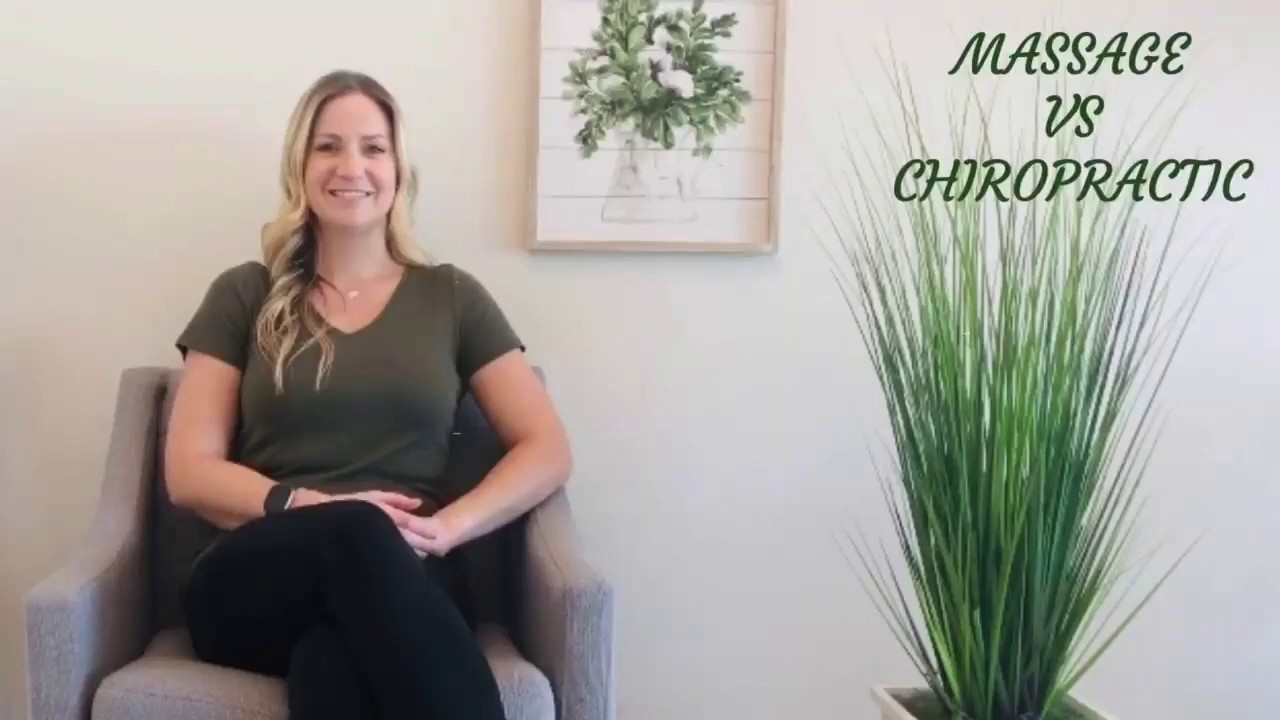 Should I get a massage or a chiropractic adjustment?