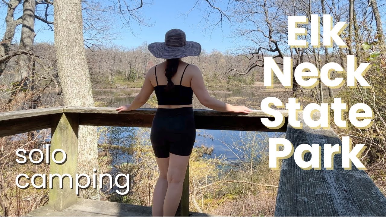 Windy Weekend at Elk Neck State Park // Solo Camping Vlog