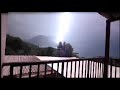 8292023  severe and scary thunderstorm  big lightning strikes  nw greece