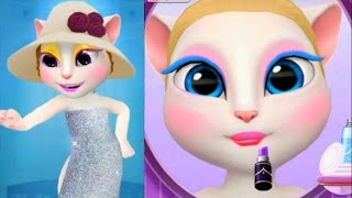 My Talking cat Angela great makeover Level 45 Diamond Dress Adult Size screenshot 4