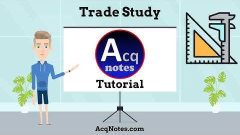 Trade Study Tutorial