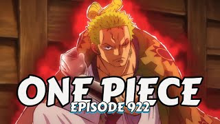 You Cant Cheat Against Haki Zoro No Sword Style One Piece Episode 922 Anime Reaction Youtube