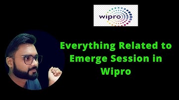What is Emerge Session in #wipro || #Cybersploit