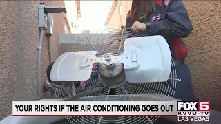 What Las Vegas renters should know if the AC goes out