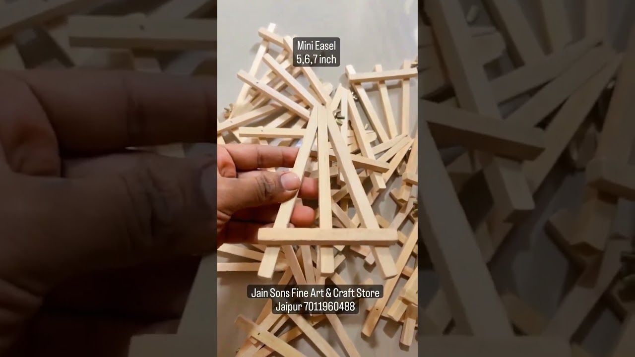 Mini Easel ( 5,6,7 inch) Jaipur 7011960488 )