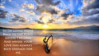 Video thumbnail of "Chris Daughtry - Home Acoustic (Lyrics)"