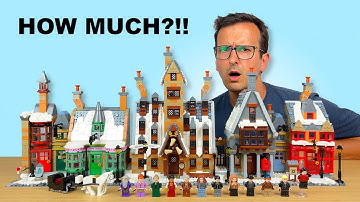 LEGO Harry Potter Hogsmeade Village REVIEW