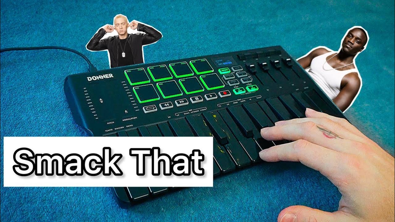 Akon ft. Eminem - Smack That (Synth Cover)