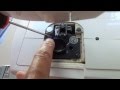 Como consertar regular o ponto da singer facilita e colocar caixa de bobina