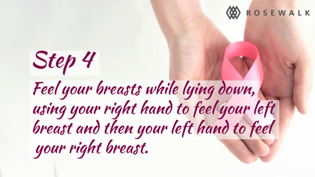 How to Do a Breast Self-Exam | Rosewalk Hospital