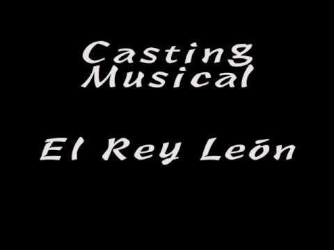 Casting Rey León (Escañuela - Jaén) - YouTube