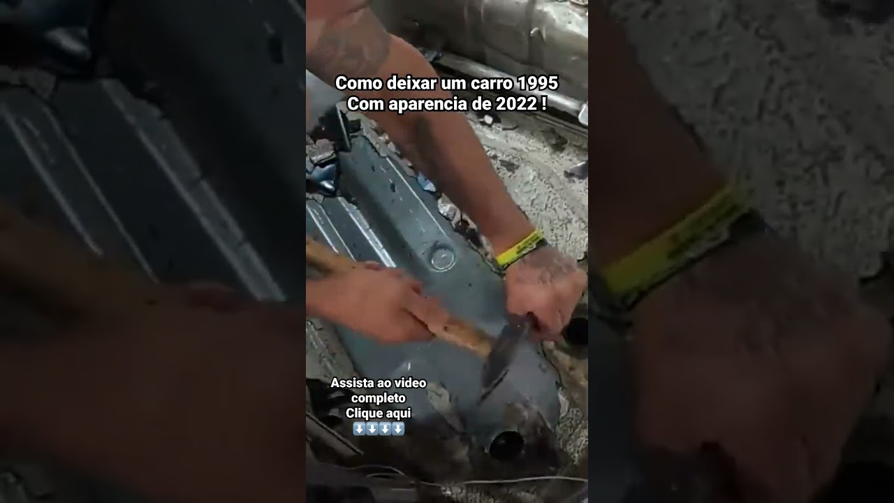 Renovando um carro 1995, veja o resultado