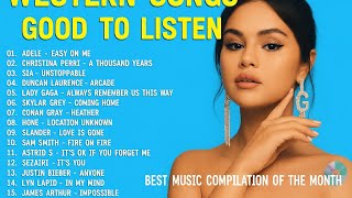 Western Song Good Yo Listen, Lagu Barat Slow Enak Didengar - untuk anda bersantai di dalam mobil
