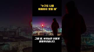 “누구도 나를 이해하지 못할때” #법구경 #부처님말씀 #명상 #내면치유 #좋은글