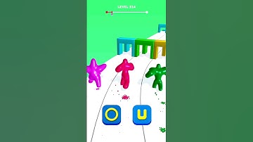 Fastest Blob Shape Runner #shorts