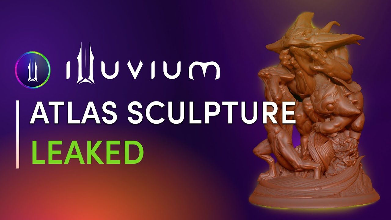 Real Illuvium Atlas Sculpture Designed  | Illuvium (Grant Warwick & Andrew Wall)