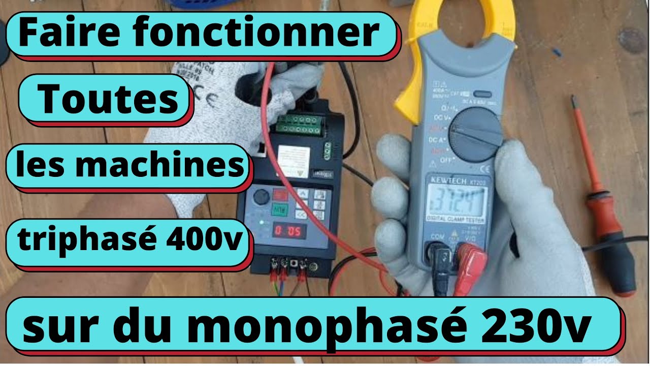 Alimenter un Moteur Triphasé 400V sur du 220V Monophasé Méthodes et — free download