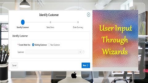 Taking User Input Through Wizards Oracle APEX - Part 17(A)